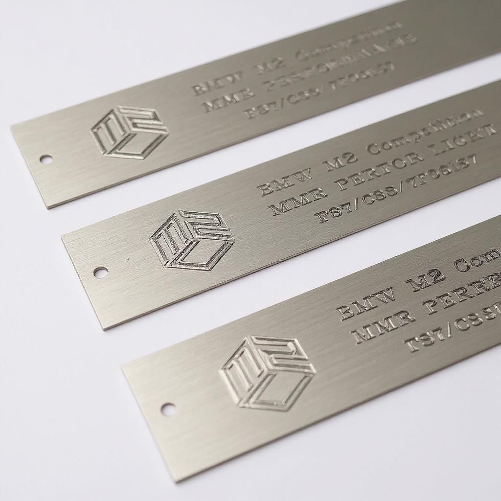 Silver Aluminum Plaque